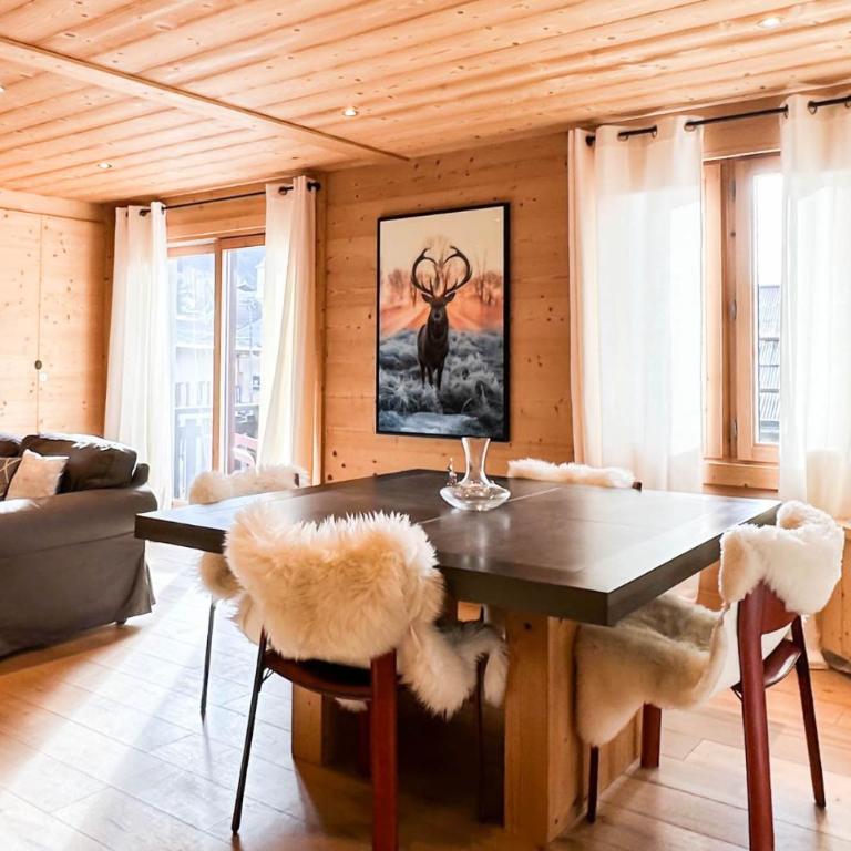 Luxury Wood Megeve village - Appartement Deluxe - 3