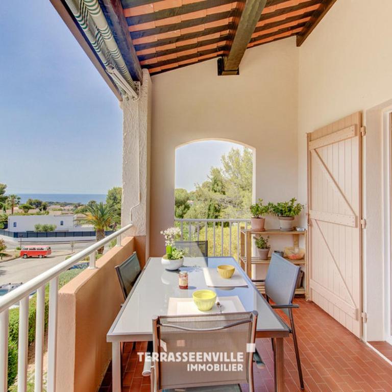 Très bel appartement Climatisé Terrasse et Vue Mer - Appartement 1 Chambre - 2