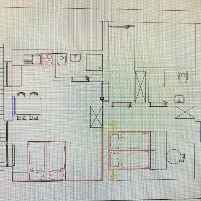 Appartements Daniela - Apartment mit 2 Schlafzimmern und Dusche - 9
