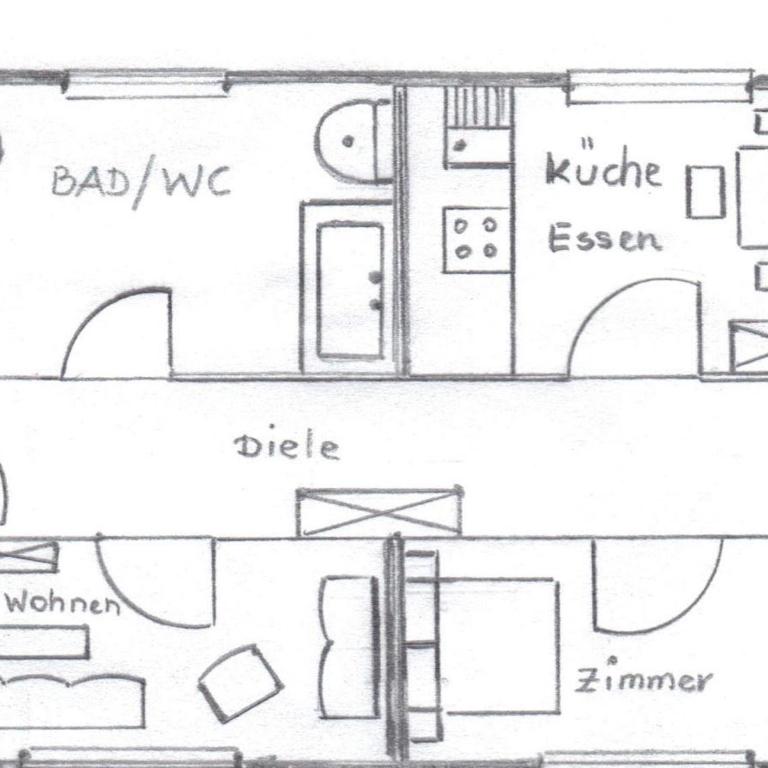 Apartment bei Anna - Two-Bedroom Apartment with Bathroom - 44