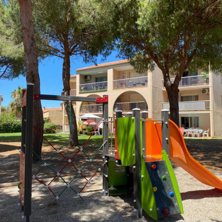 JolieT2 ,RDC,piscine,clim,parking,tennis ,Canet en Roussillon - Apartment mit 1 Schlafzimmer - 22