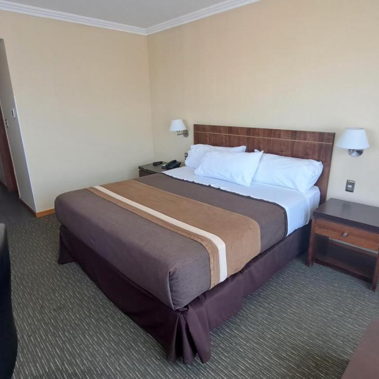 Hotel Diego de Almagro Temuco - Habitación con cama extragrande. - 4