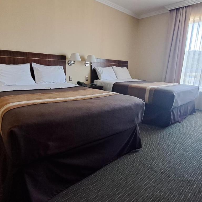 Hotel Diego de Almagro Temuco - Habitación con 2 camas grandes - 7