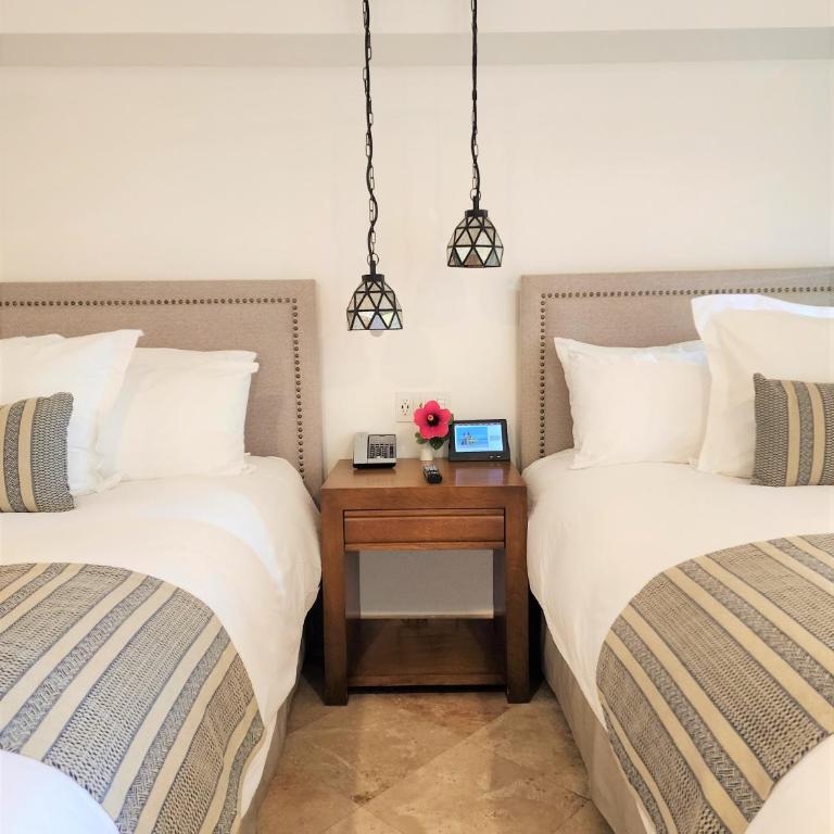 Zoetry Casa del Mar Los Cabos - Alojamiento Deluxe con vistas parciales al océano - 2 camas dobles - 3