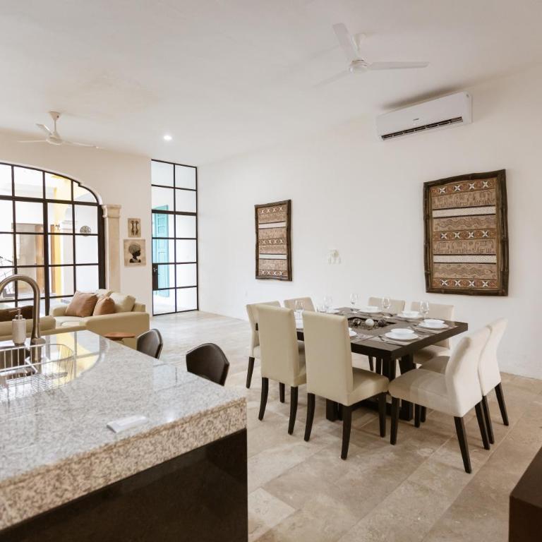 Casa Ubicada en el corazon de Merida, AC y piscina! - Casa de 3 dormitorios - 6