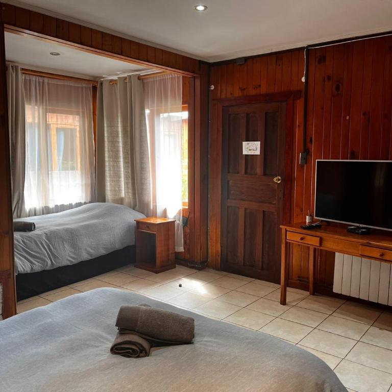 Hotel y Cabañas Villarrica - Habitación Doble Estándar - 2 camas - 6