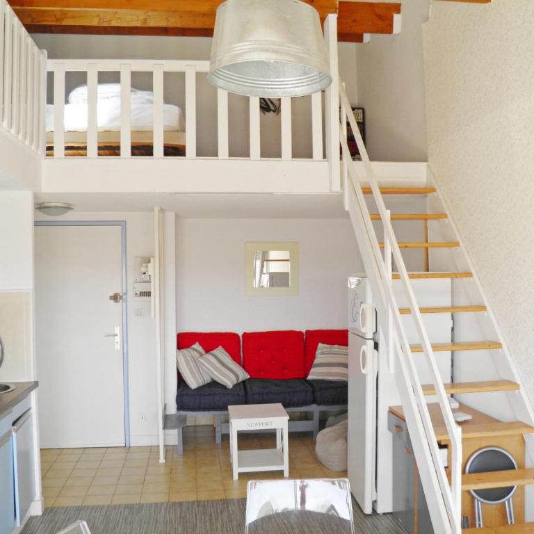 Charmant 2 pièces mezzanine, terrasse, parking et climatisation à Sète - FR-1-338-123 - Appartement (5 Adultes) - 7