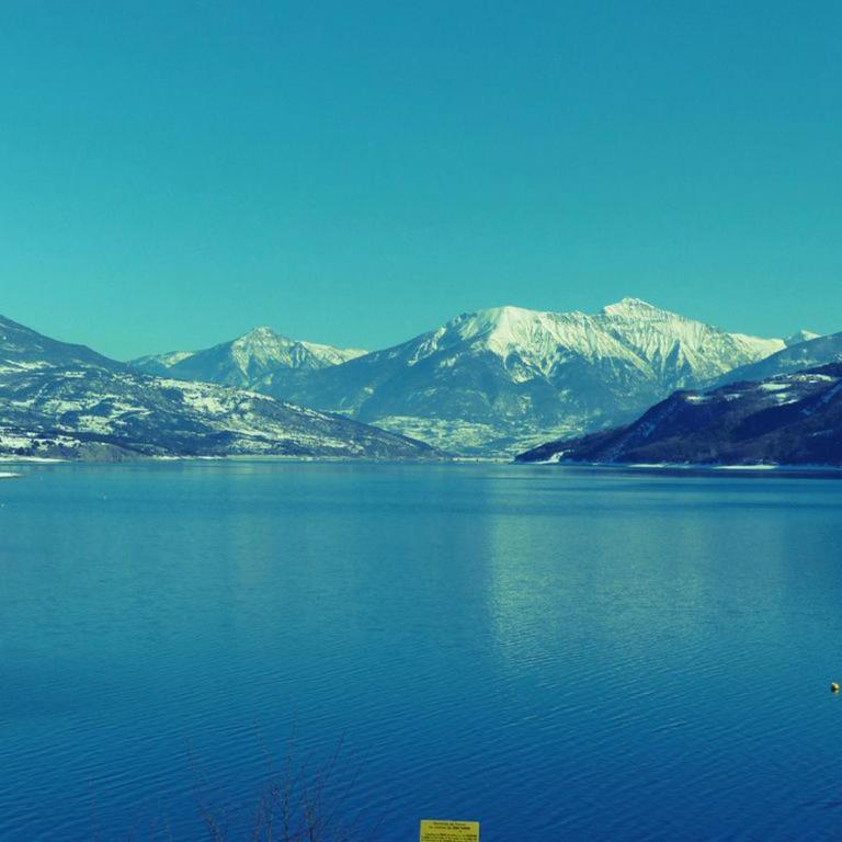 Vue imprenable sur Lac de Serre-Ponçon à Chorges : appt prestige 8 pers - Three-Bedroom Apartment - 12
