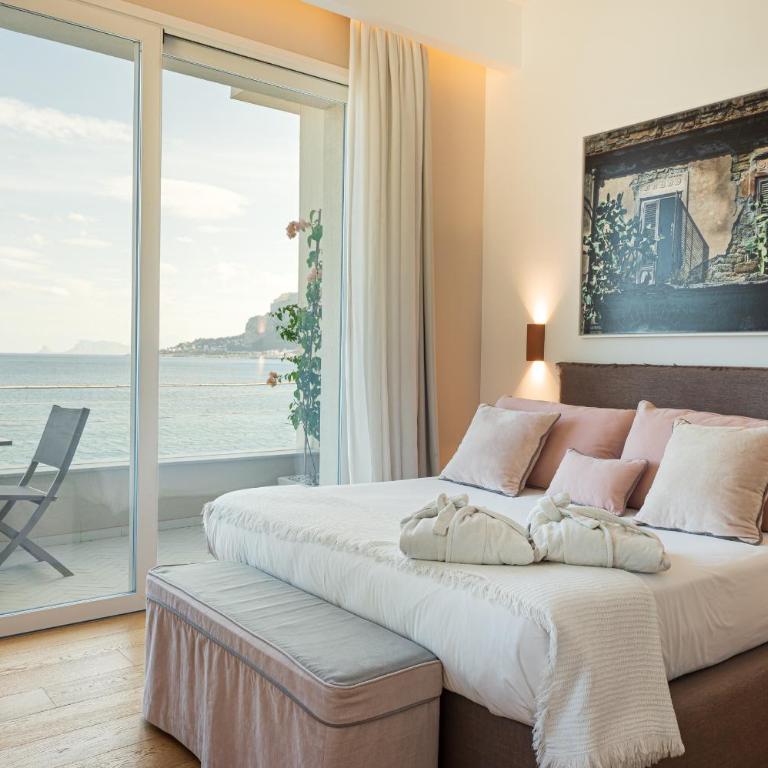 Unìco Boutique Hotel d'Arte - Habitación Doble con balcón y vistas al mar - 1