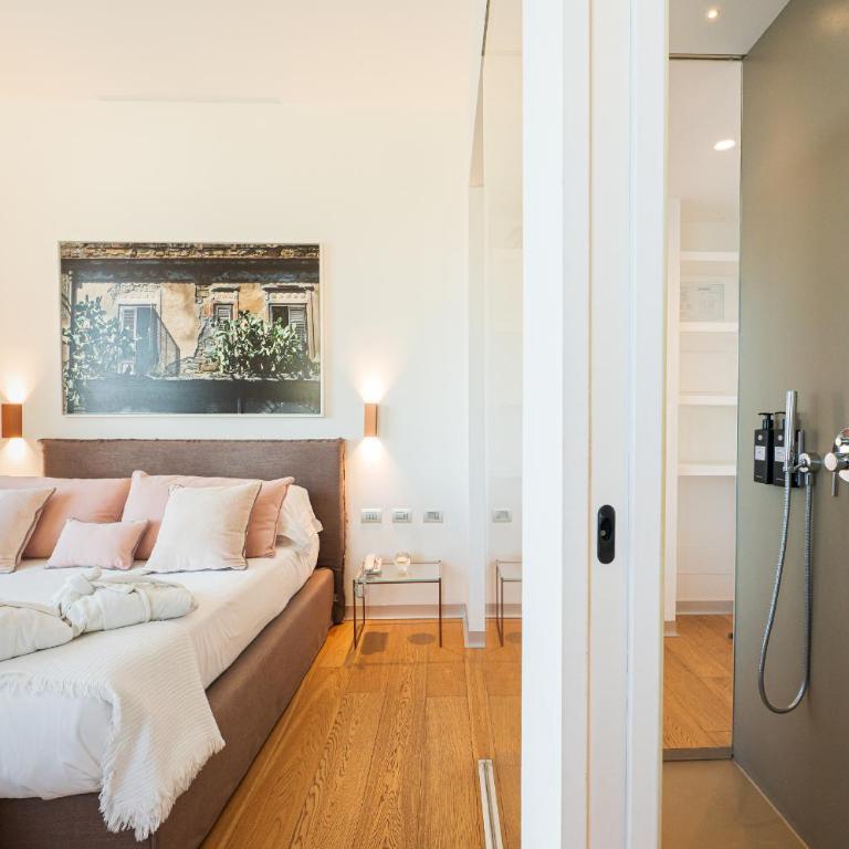 Unìco Boutique Hotel d'Arte - Habitación Doble con balcón y vistas al mar - 2