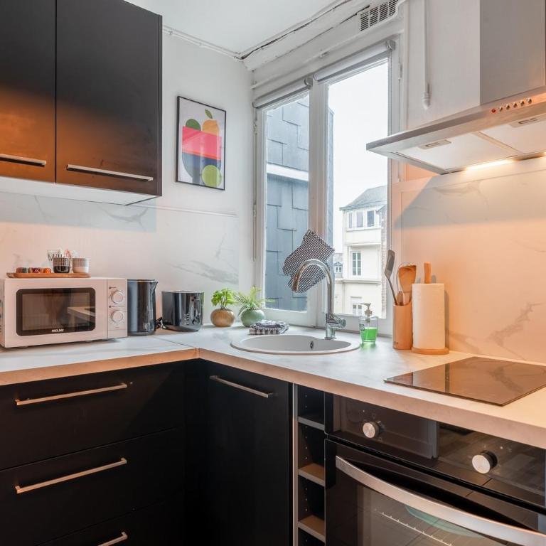 Olympe by Kleidos, Appartement 4P, rue calme, Centre Historique, Proche Gare - Appartamento con 1 Camera da Letto - 5