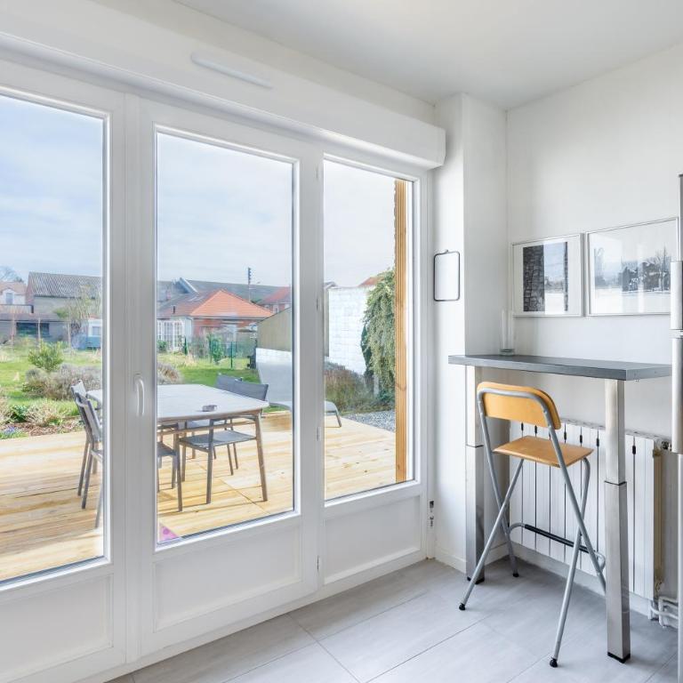 Maison confortable, terrasse et jardin à Amiens - Maison 2 Chambres - 22