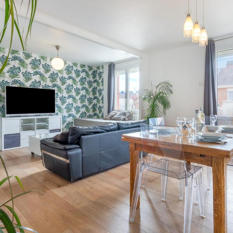 Maison confortable, terrasse et jardin à Amiens - Maison 2 Chambres - 8