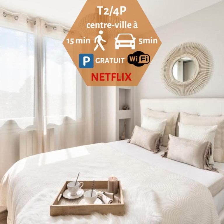 Le Golden Green à 5min du centre-ville avec parking privatif gratuit - One-Bedroom Apartment - 1