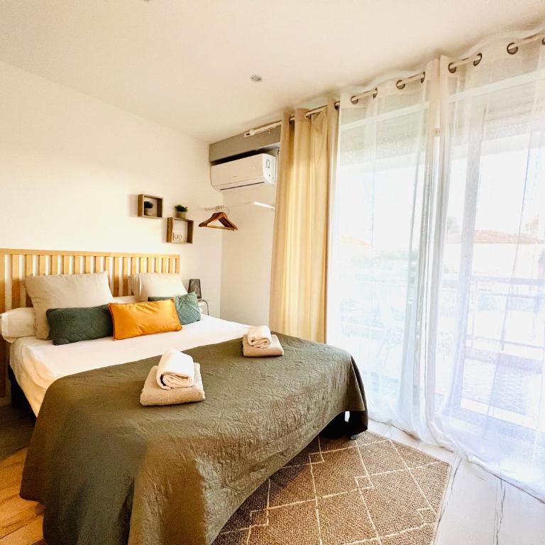 LES PALMIERS - Appartement avec piscine proche plages - Wifi et Clim - Studio Apartment - 4