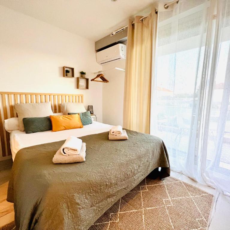 LES PALMIERS - Appartement avec piscine proche plages - Wifi et Clim - Studio Apartment - 1