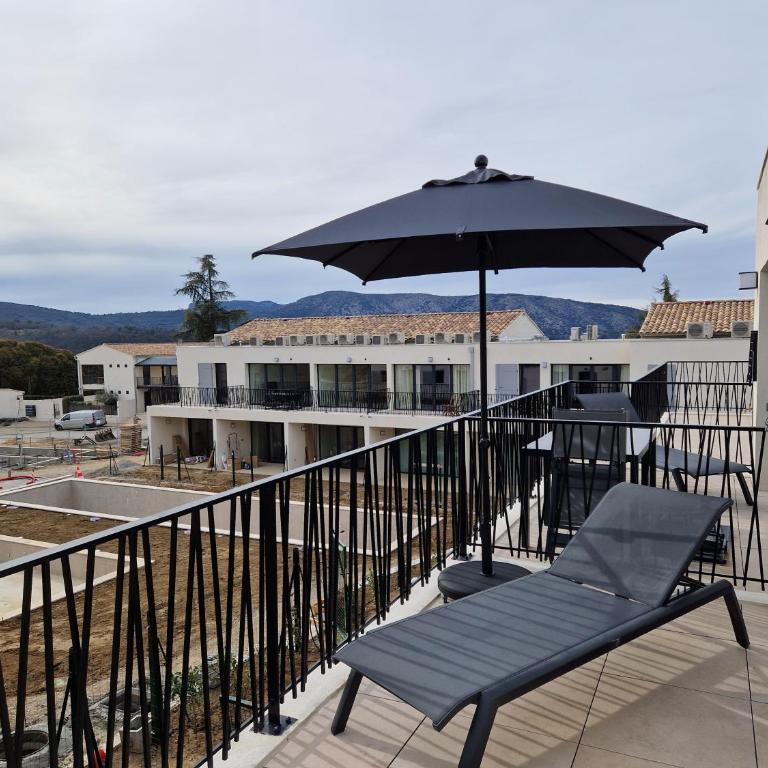 Les Papillos du Ventoux - Le Petit Sylvain - één slaapkamer met terras - Apartment mit 1 Schlafzimmer - 29