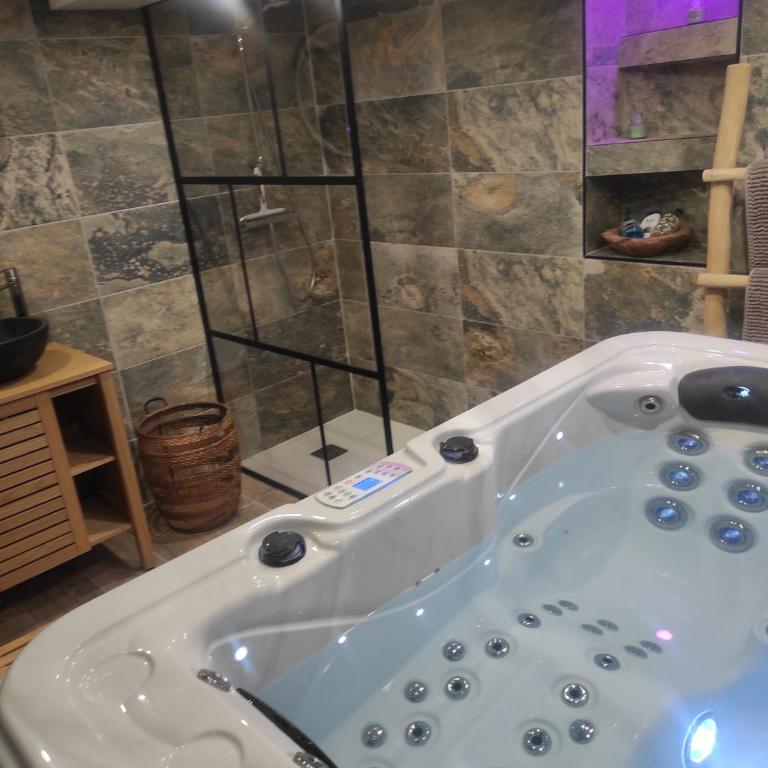 Nuit de la sagesse "jacuzzi terrasse et parking privé" - Appartement 1 Chambre - 7