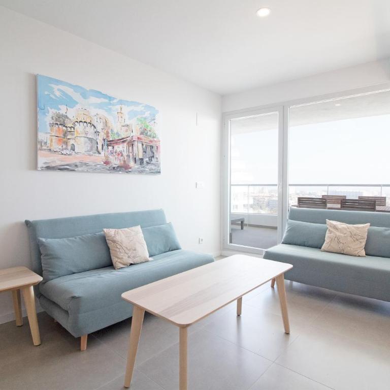 Global Vacacional, Apartamento con terraza y vistas a la costa mediterránea - Apartamento con vistas al mar - 7
