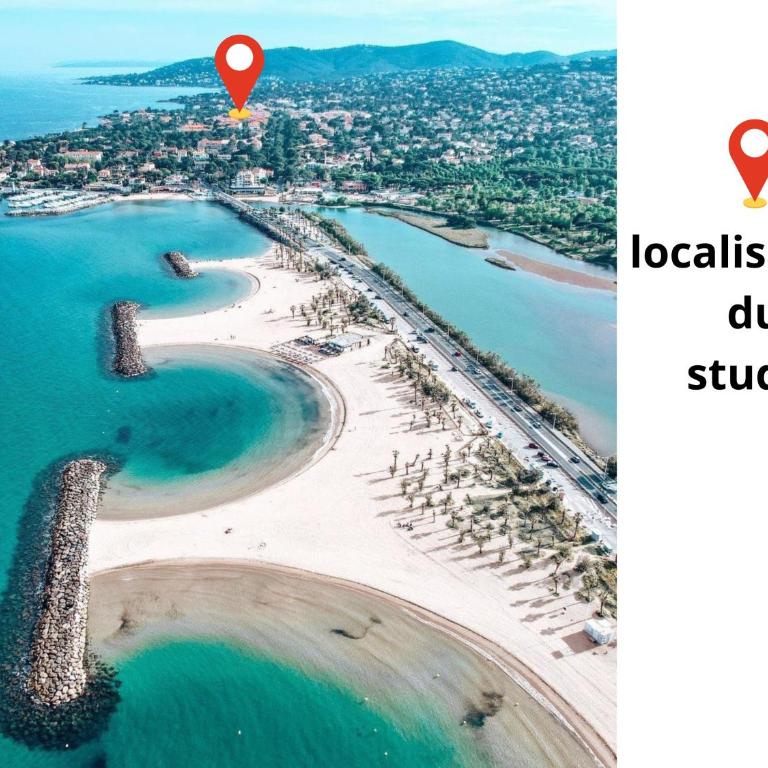 Studio 3 pers climatisé rénové, au calme, idéalement situé proche St Raphael-St Tropez, plage et commerces à pieds - Studio - 33