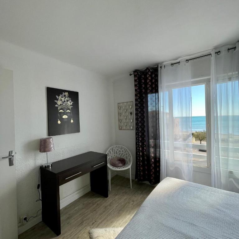 Le Grand Large Bord de Mer Hotel & Appartements - Chambre Double Supérieure - Vue sur Mer - 7