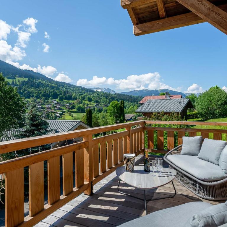 Chalet Luxe 12 Pers. Face aux Pistes avec Skiroom, Garage, Salle de Sport et Services Inclus - Chalet 3 Chambres - 5