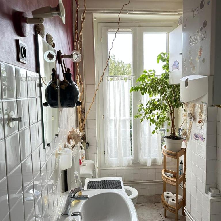 PARIS 14e calme 30m2- cuisine -Métro Glacière - Apartment mit 1 Schlafzimmer - 9