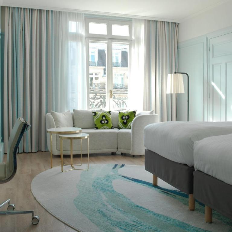 Paris Marriott Opera Ambassador Hotel - Chambre Lits Jumeaux Exécutive - 11