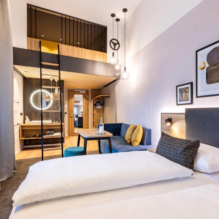 BOLLWERK Lifestyle Hotel, automatisiertes Hotel mit Self Check In - Deluxe Studio - 2