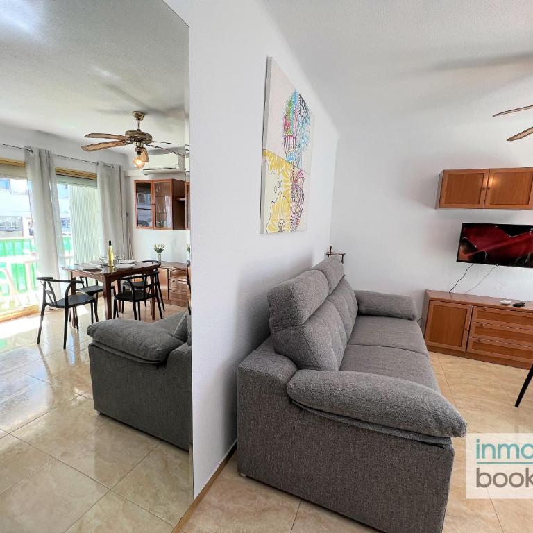 New Pins II, climatizado y a 120m de la playa - One-Bedroom Apartment - 12