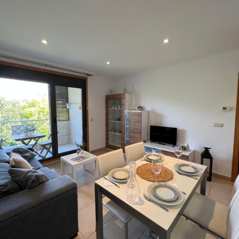 Trébol junto a playa Silgar - Apartamento de 1 dormitorio - 1