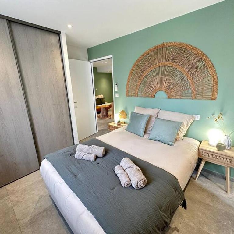 magnifique T3 bord de mer garage privé classé 3 étoiles - Apartamento de 2 dormitorios - 20
