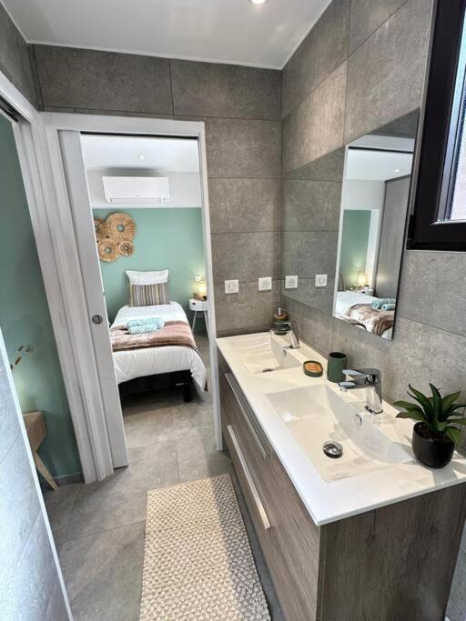 magnifique T3 bord de mer garage privé classé 3 étoiles - Apartamento de 2 dormitorios - 14