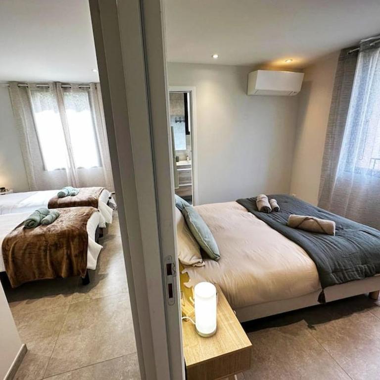 magnifique T3 bord de mer garage privé classé 3 étoiles - Apartamento de 2 dormitorios - 15