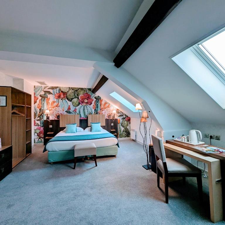 HOTEL ARVERNA VICHY - ClT'HOTEL - Chambre Double Supérieure Confort avec 1 Lit de 180 cm - 16