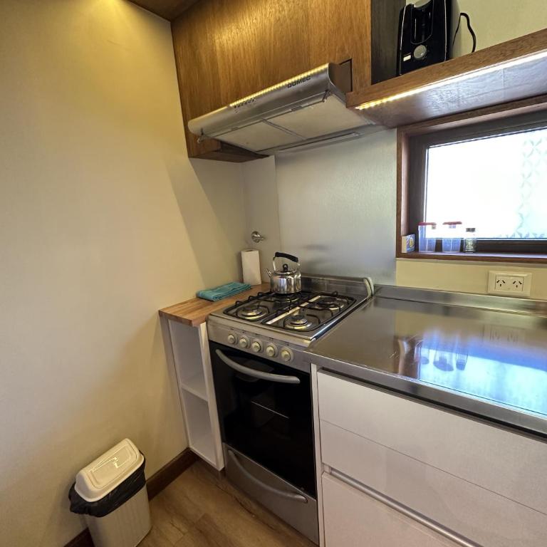 Hermoso monoambiente de diseño, todo en madera, en el centro de SMA. 21V2 - Apartamento de 1 dormitorio - 8