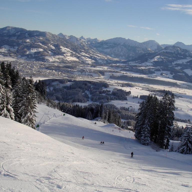 MEB Appartement, luxuriöses Appartement, im Chalet-Stil nur für Zwei, mit privater Sauna im Oberallgäu - Apartment mit Blick auf die Berge - 31