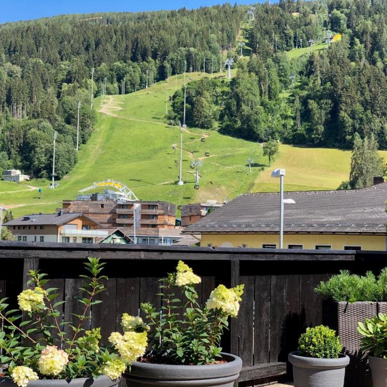 Appartements Resch - Apartment mit Blick auf die Berge - 12