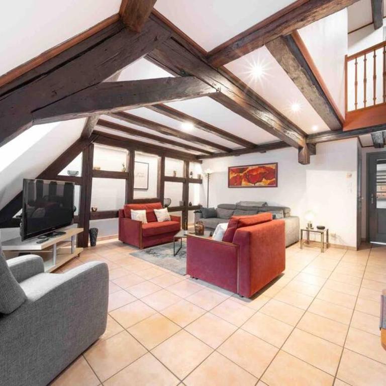 Les Lionceaux, 120m2 à Colmar, place de parking gratuite - Apartment mit 3 Schlafzimmern - 2