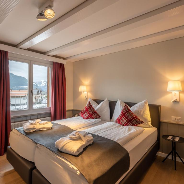 Hotel Spinne Grindelwald - Suite mit Blick auf den Eiger - 1
