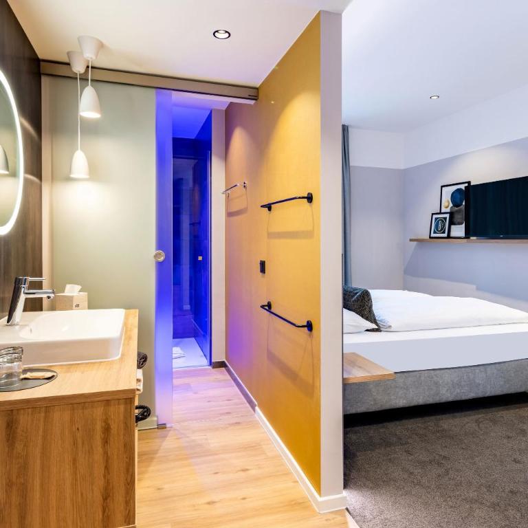 BOLLWERK Lifestyle Hotel, automatisiertes Hotel mit Self Check In - Deluxe Studio - 9