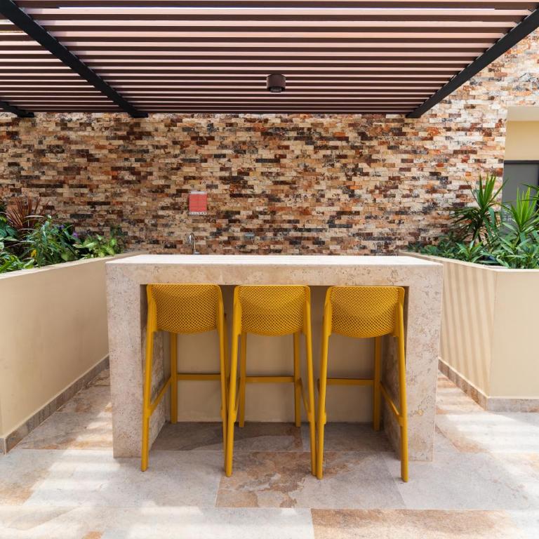 Maravilloso Estudio en Playa Rooftop-Pool-BBQ & Gym By Yeah - Estudio con balcón - 9