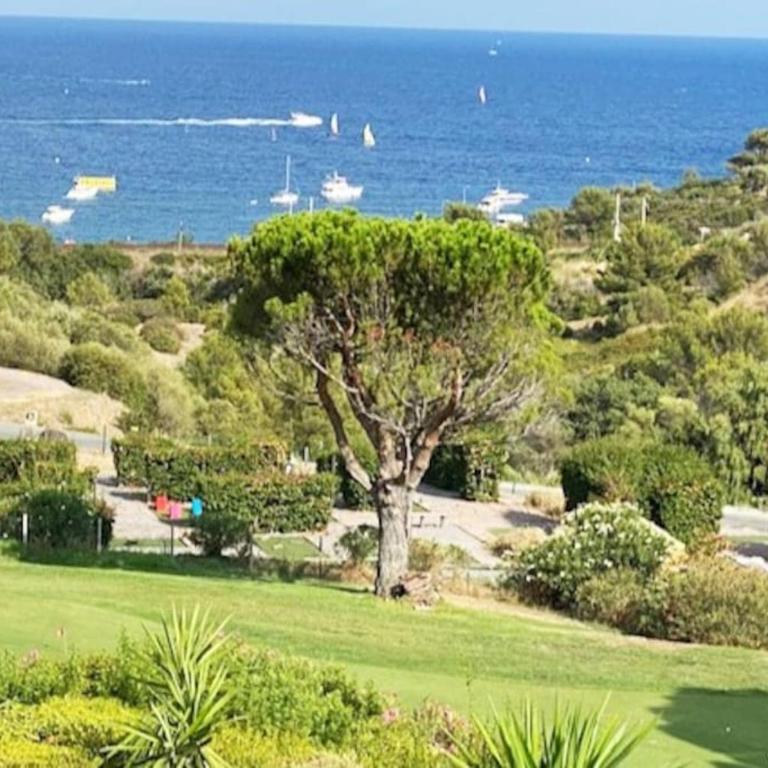 Superbe duplex T3 climatisé avec Terrasse et Solarium, magnifique vue Mer et Golf - Apartment mit 2 Schlafzimmern - 8