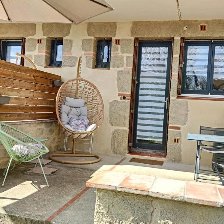 Les Pierres De La Massane - Vue sur les Albères - Studio avec Terrasse « Porteils » - Vue sur Parc - 1