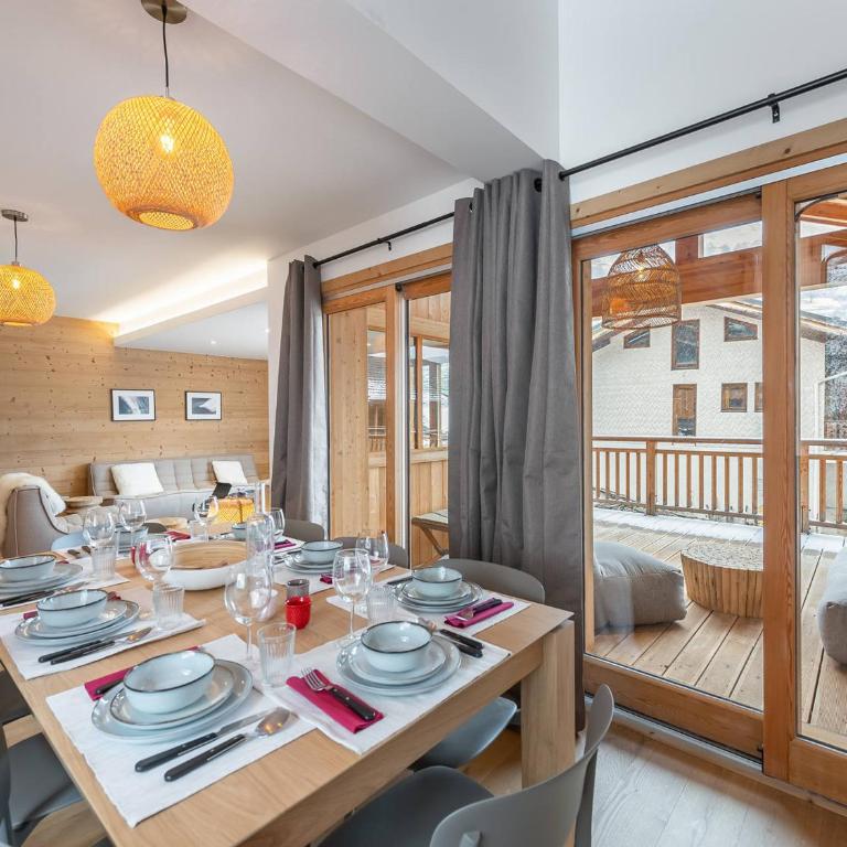 Appartement 8 pers. neuf proche pistes avec garage - Appartement 4 Chambres - 7