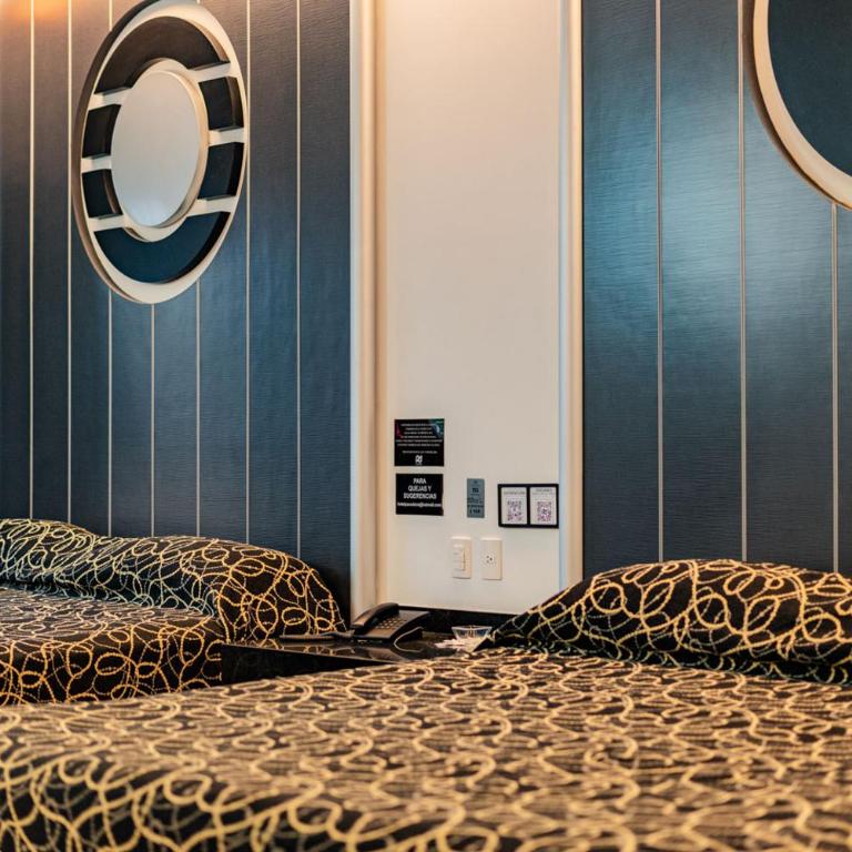 Hotel Pasadena CDMX - Habitación Doble - 2 camas - 8