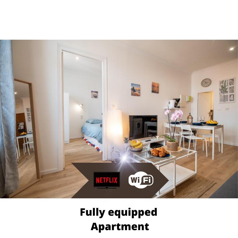 Private Independant flat - Lourdes city center - 2 Balconies - Appartamento con 1 Camera da Letto - 1