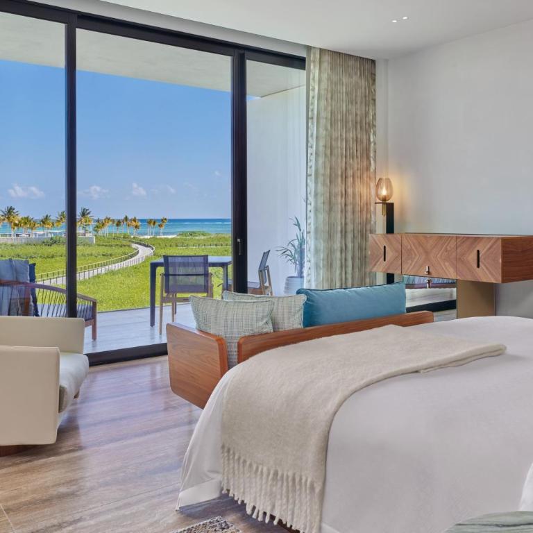 The St. Regis Kanai Resort, Riviera Maya - Deluxe King Room with Ocean View and Terrace - 1