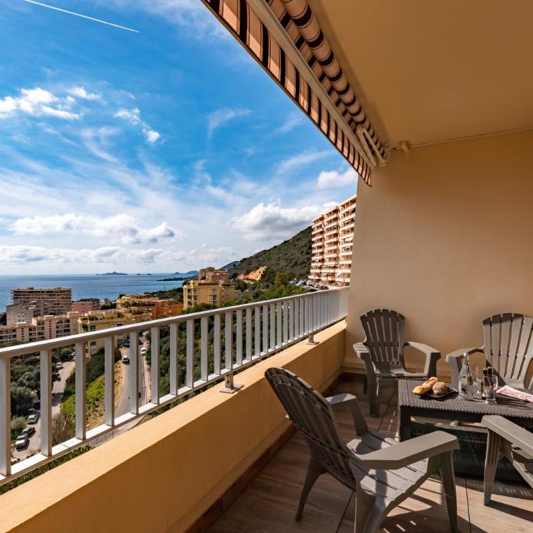 Ajaccio, Sanguinaires, Hélios, vue mer magnifique, T2 4pers - Appartement 1 Chambre - 6
