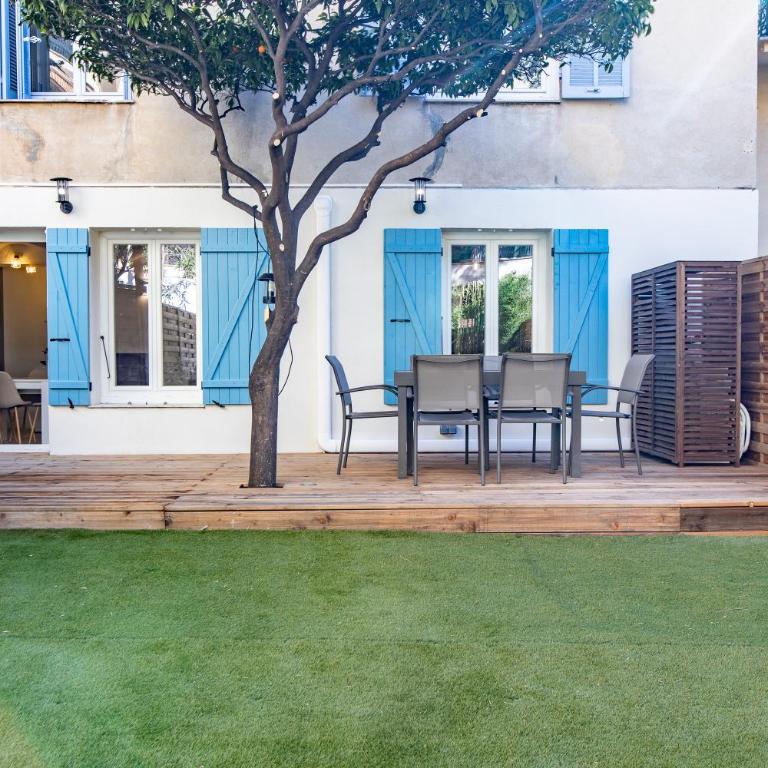 LB Vacation Rentals I A Quiet Place with Garden in the Heart of Cannes - Appartement 3 Chambres - 1